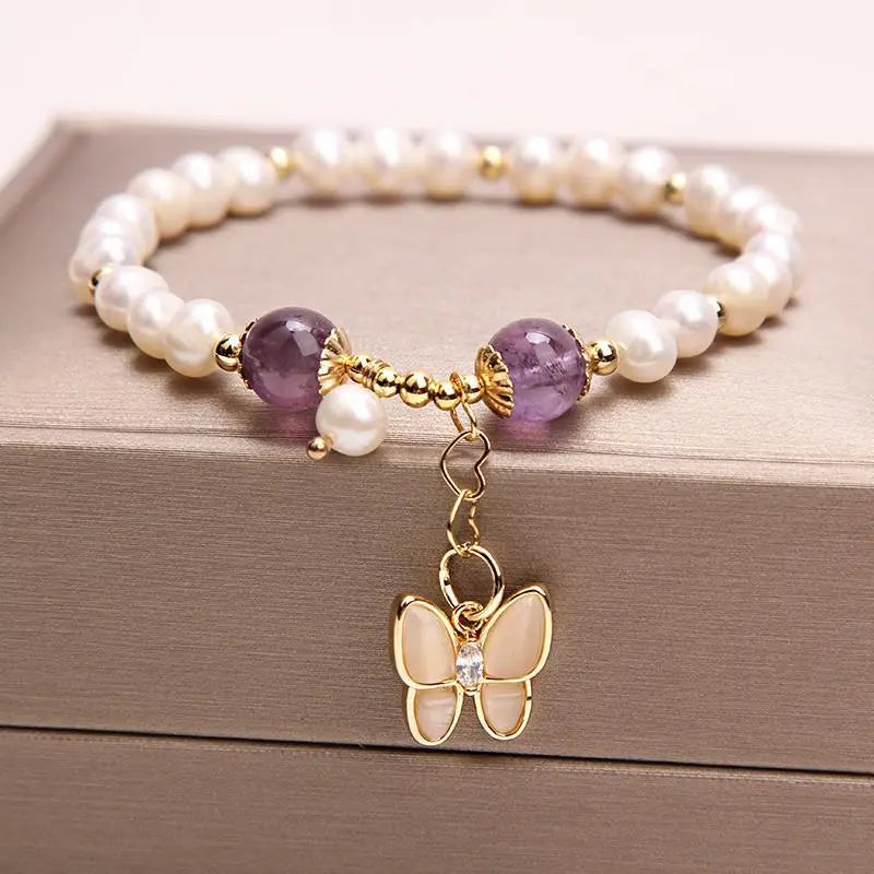 Natural Freshwater Pearl Bracelet – Classic Chic Gems Ritual