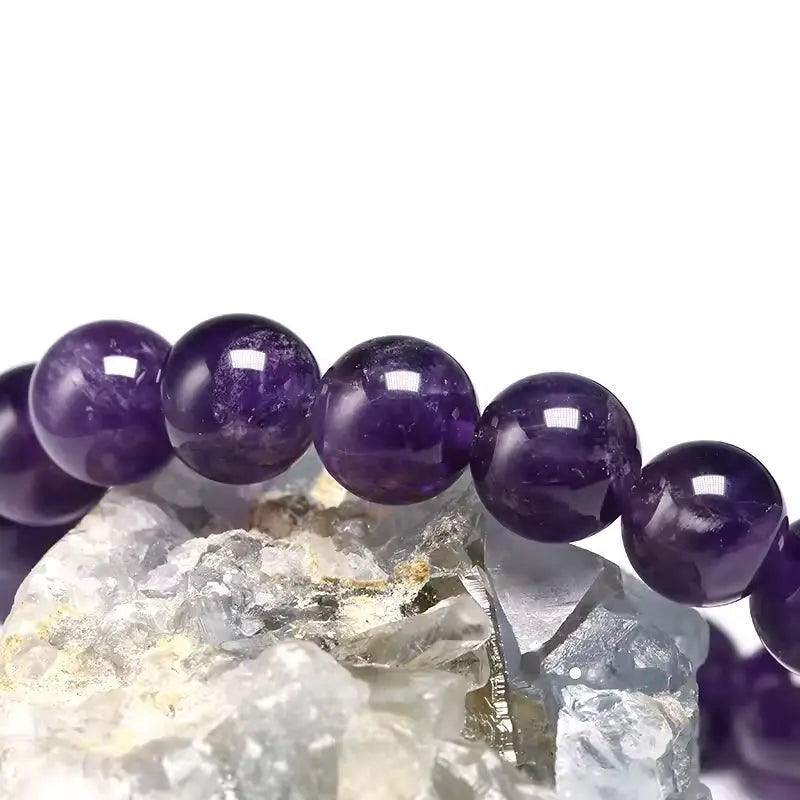 A Natural Amethyst Bracelet to Inspire Harmony & Strength Gems Ritual