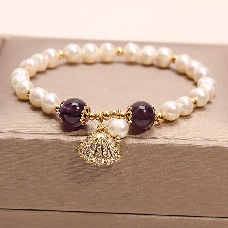Natural Freshwater Pearl Bracelet – Classic Chic Gems Ritual