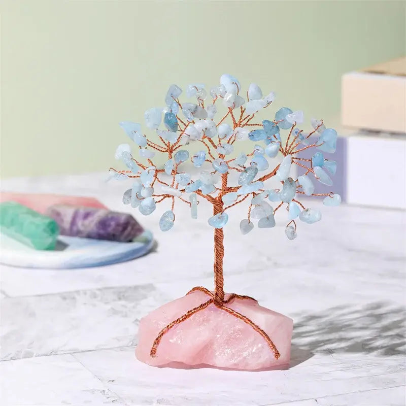Crystal Energy Tree – Attract Wealth, Peace & Positivity - Gems Ritual