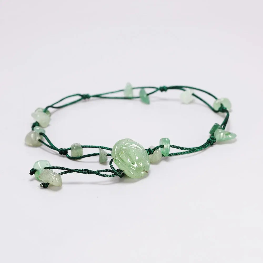 A Chic Crystal Anklet Infused with Healing Energy Gems Ritual