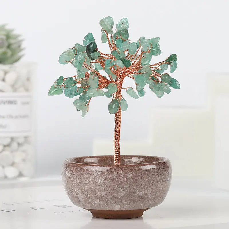 Crystal Energy Tree of Life – A Symbol of Growth and Harmony Gems Ritual