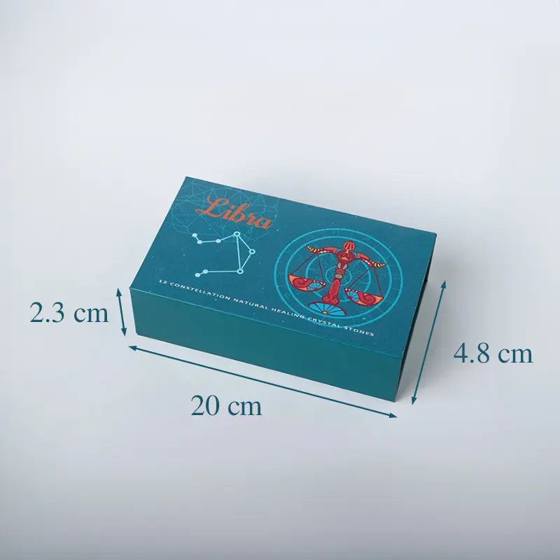 Zodiac Birthstone Crystal Set – Feng Shui & Meditation Gift Box - Gems Ritual