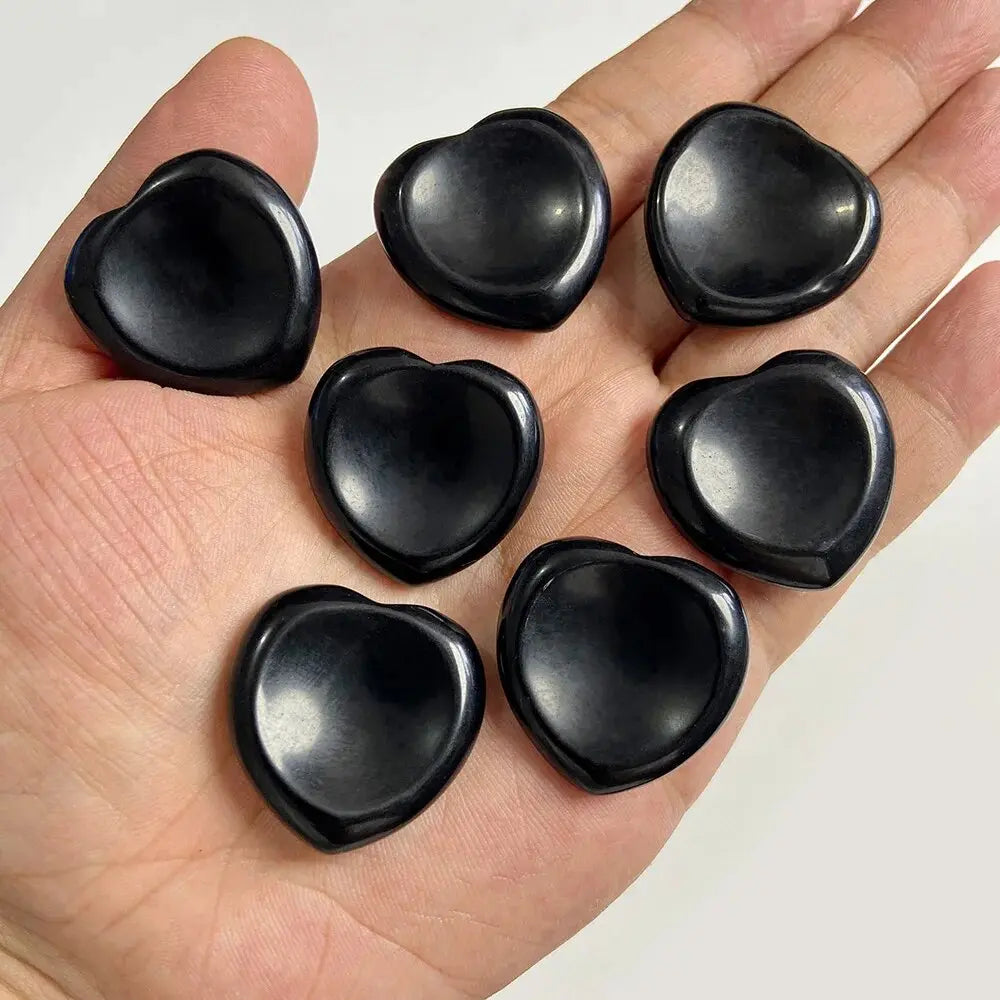 Heart Hand Stone Massage Set – Relaxation in Your Palm - Gems Ritual