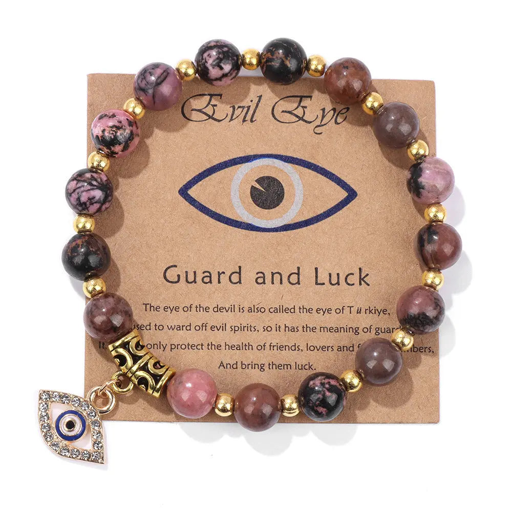 Unisex Agate Bead Bracelet – Elegance with a Touch of Energy - Gems Ritual