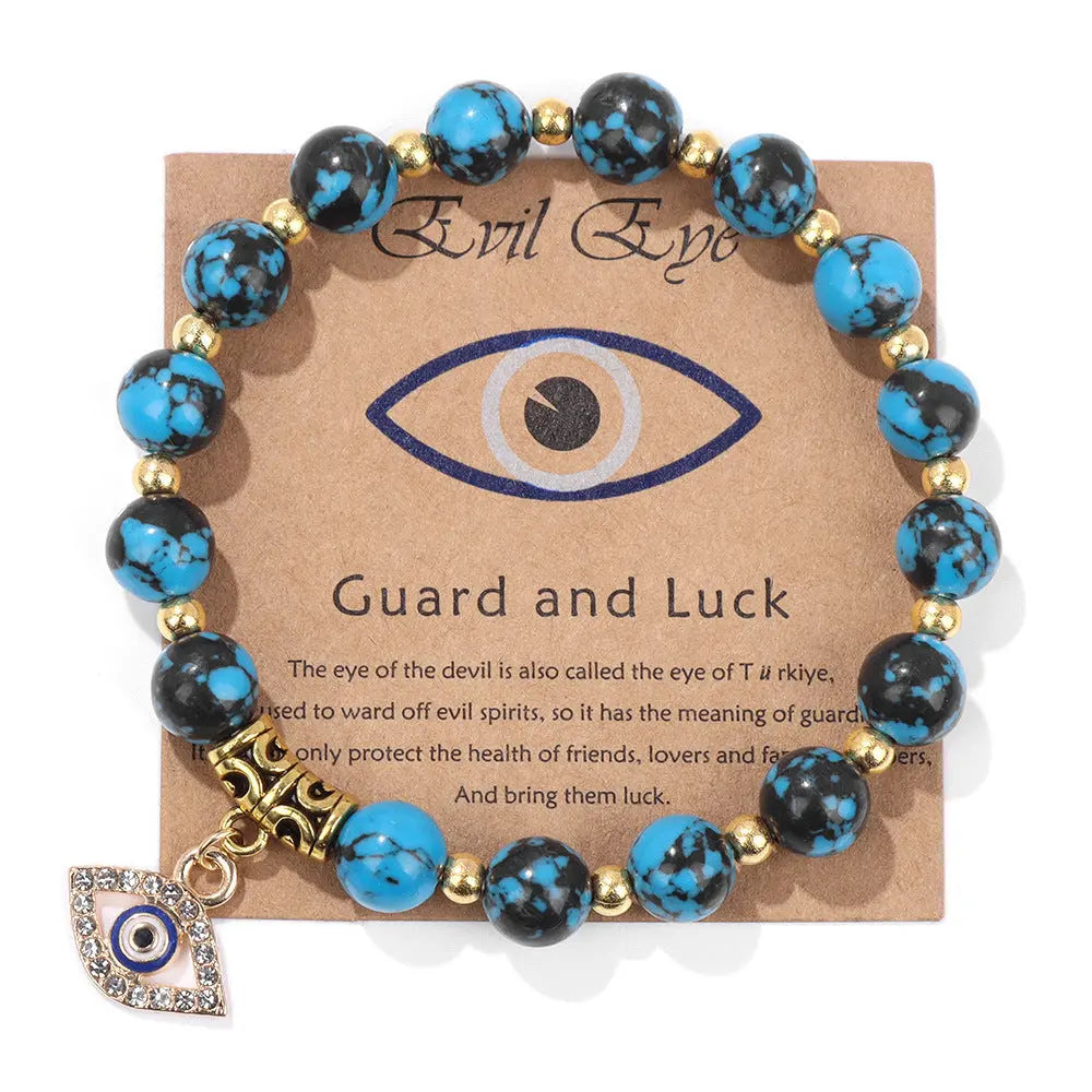Unisex Agate Bead Bracelet – Elegance with a Touch of Energy - Gems Ritual