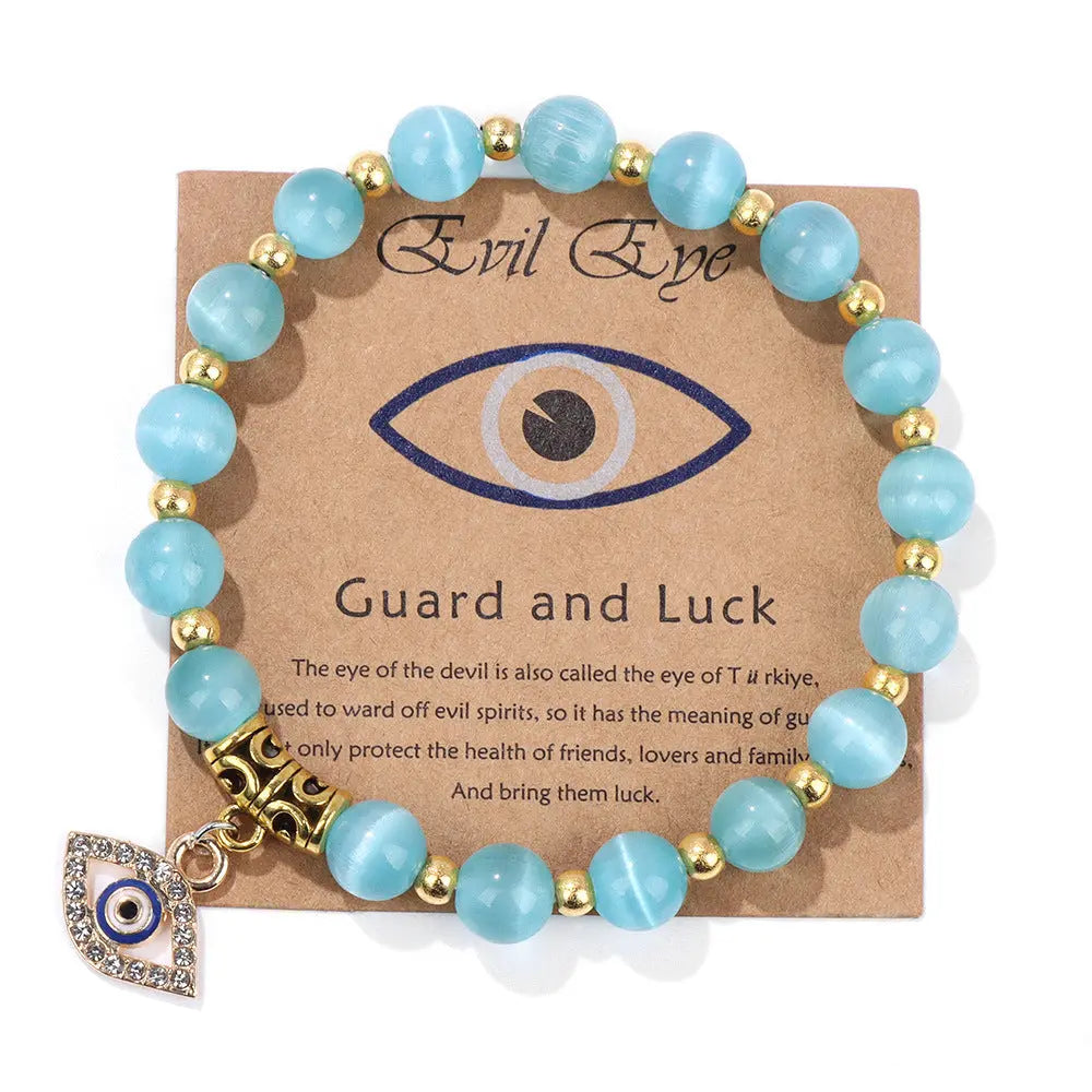 Unisex Agate Bead Bracelet – Elegance with a Touch of Energy - Gems Ritual