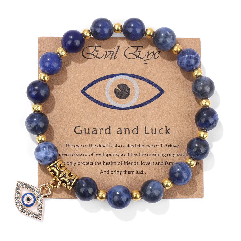 Unisex Agate Bead Bracelet – Elegance with a Touch of Energy - Gems Ritual