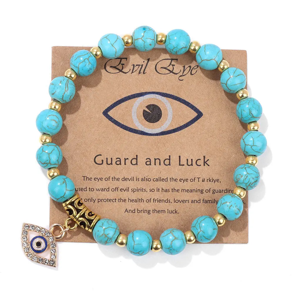 Unisex Agate Bead Bracelet – Elegance with a Touch of Energy - Gems Ritual