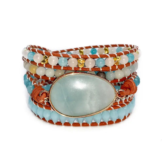 Agate & Jasper Charm Bracelet – A Playful Layered Design for Positive Energy Gems Ritual