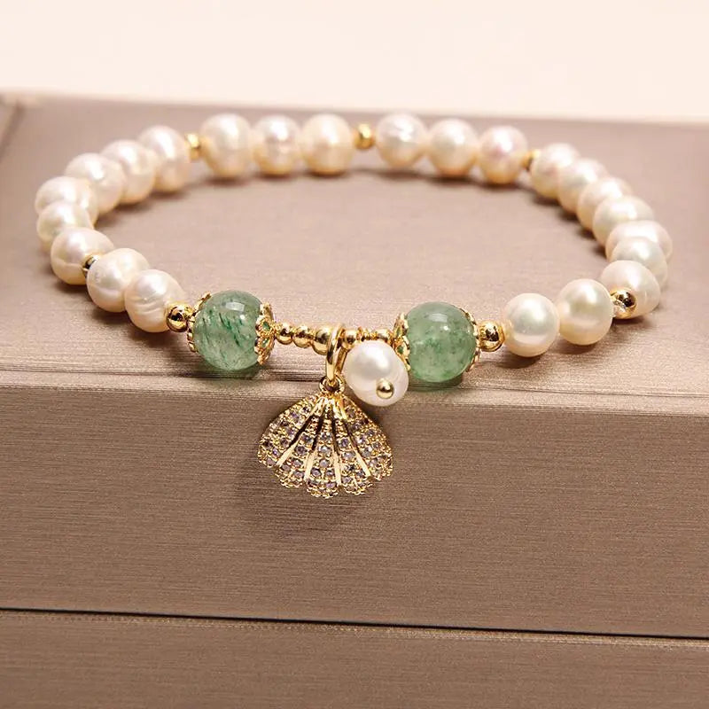 Natural Freshwater Pearl Bracelet – Classic Chic Gems Ritual