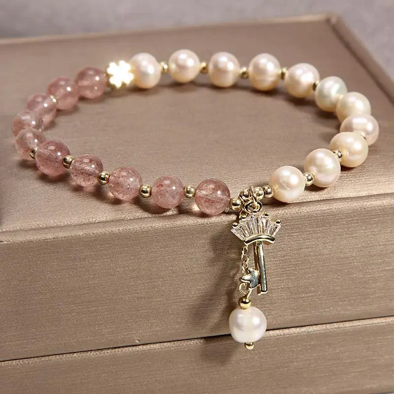 Natural Freshwater Pearl Bracelet – Classic Chic Gems Ritual