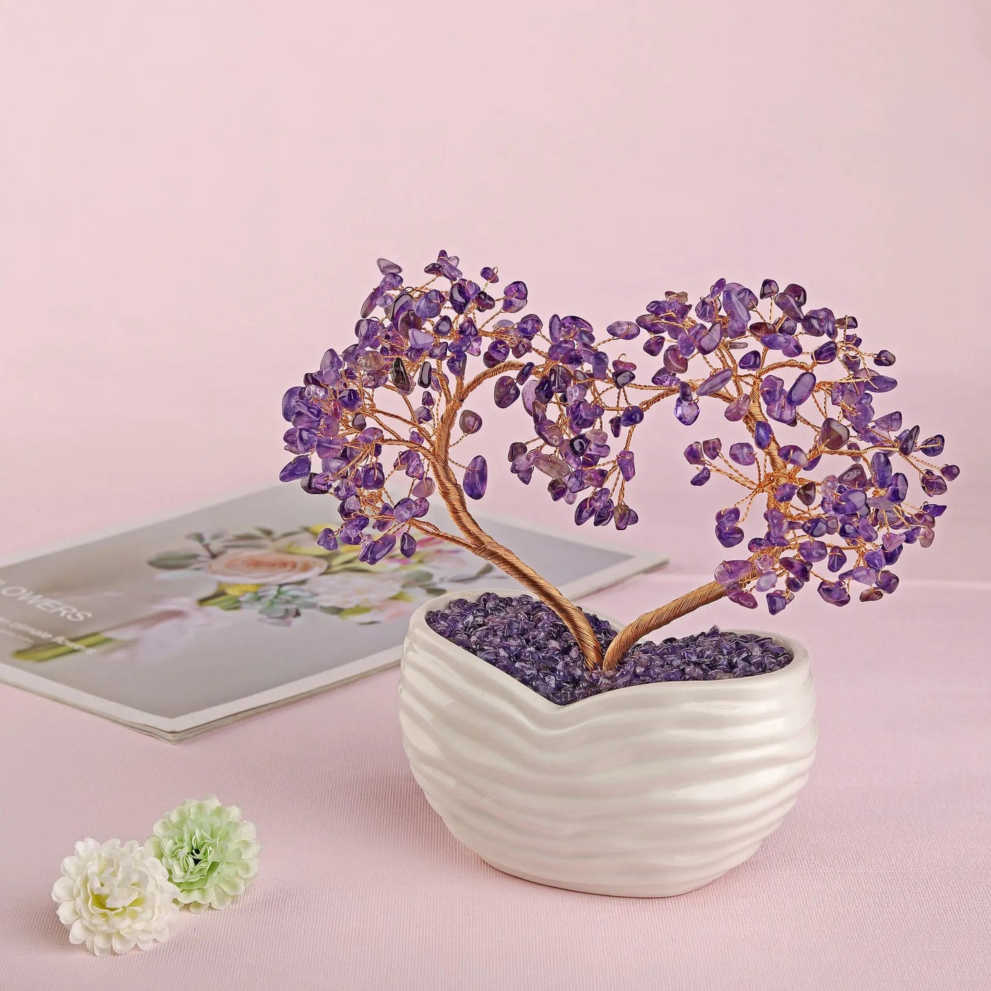 Healing Crystal Tree of Life – Attract Positivity and Balance Gems Ritual