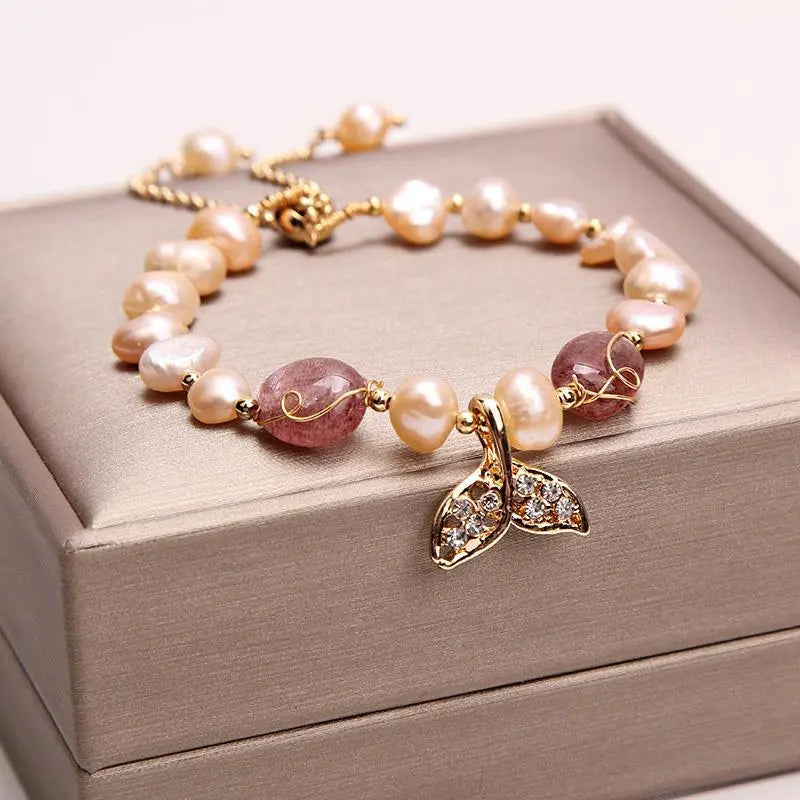 Natural Freshwater Pearl Bracelet – Classic Chic Gems Ritual
