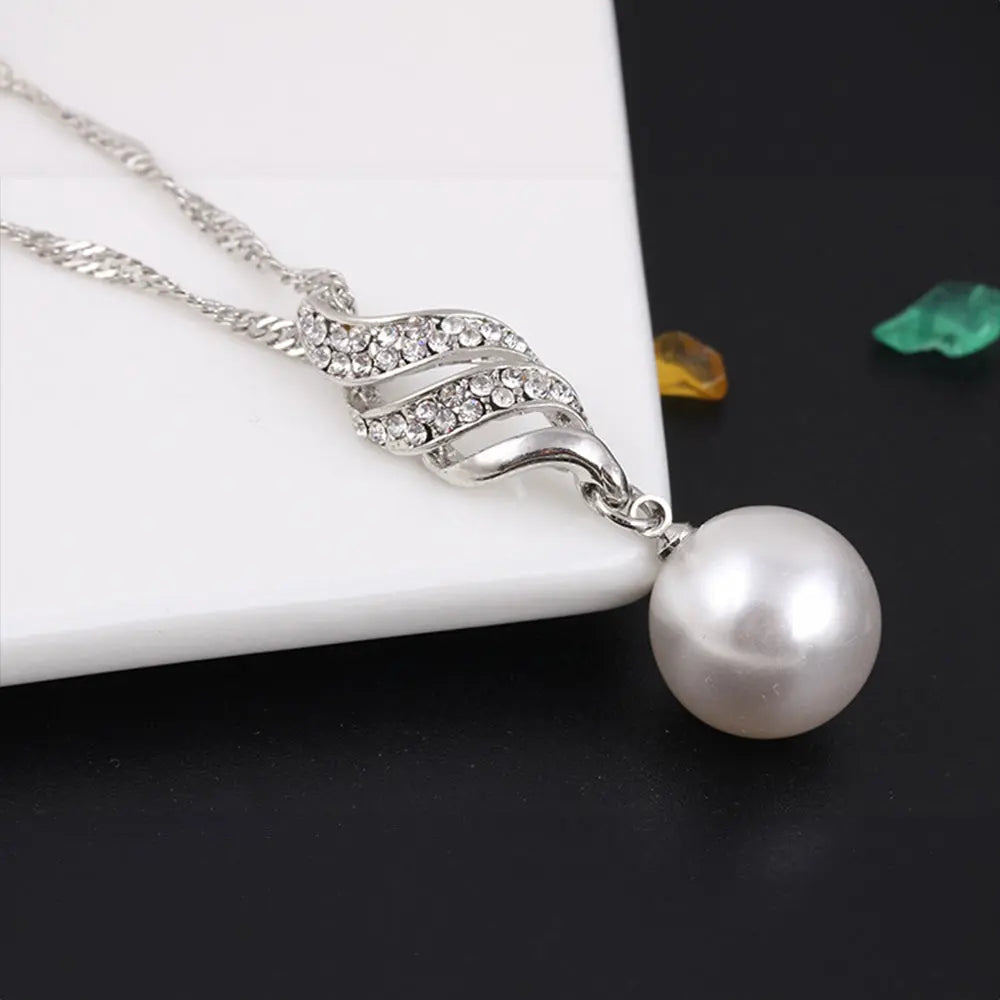 Sophisticated Pearl Jewelry Set for Festive and Everyday Charm - Gems Ritual