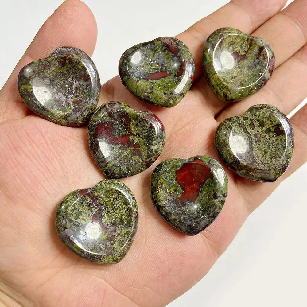 Heart Hand Stone Massage Set – Relaxation in Your Palm - Gems Ritual