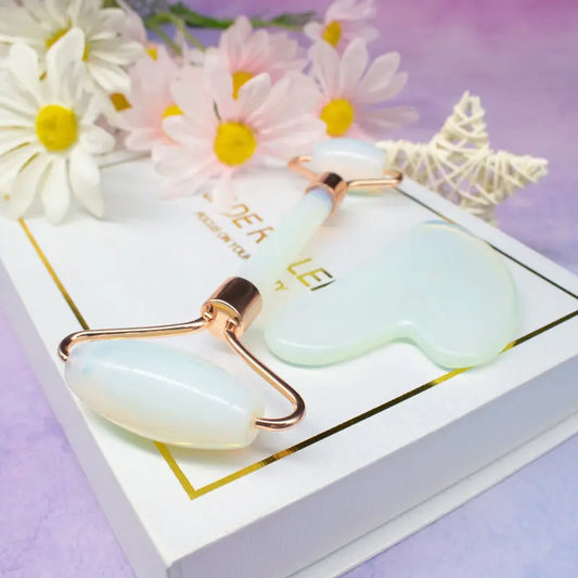 Opal Face Massage Set – Skincare Reimagined - Gems Ritual