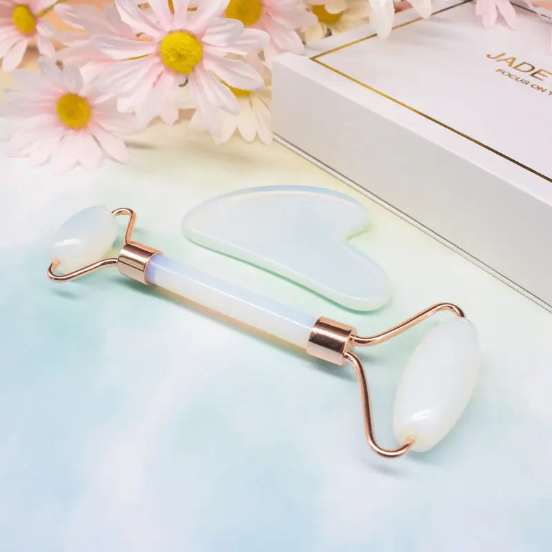 Opal Face Massage Set – Skincare Reimagined - Gems Ritual