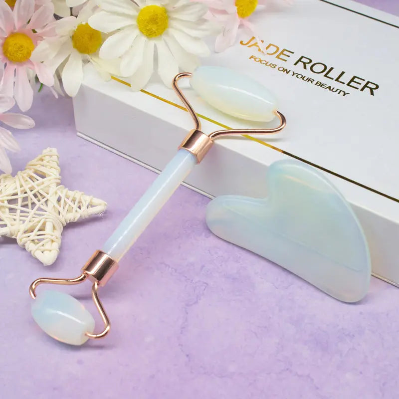 Opal Face Massage Set – Skincare Reimagined - Gems Ritual