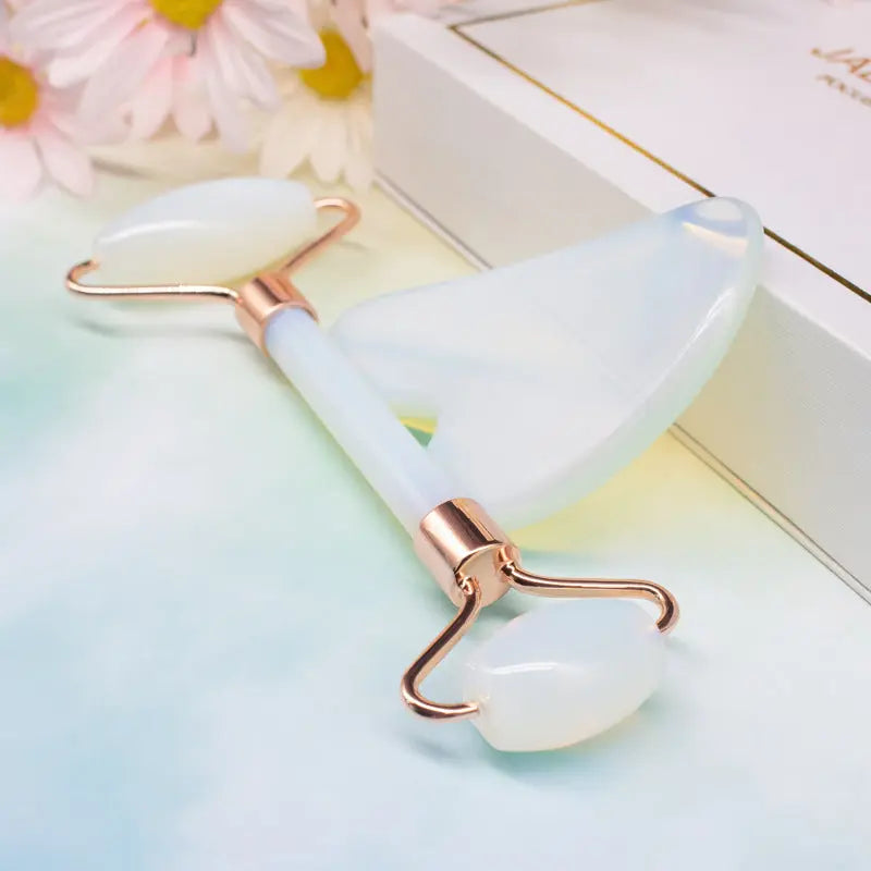 Opal Face Massage Set – Skincare Reimagined - Gems Ritual