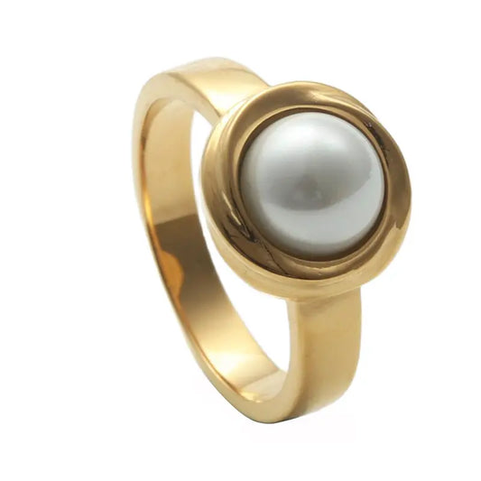 Pearl Ring Crafted for Elegance - A Must-Have Accessory for Women - Gems Ritual