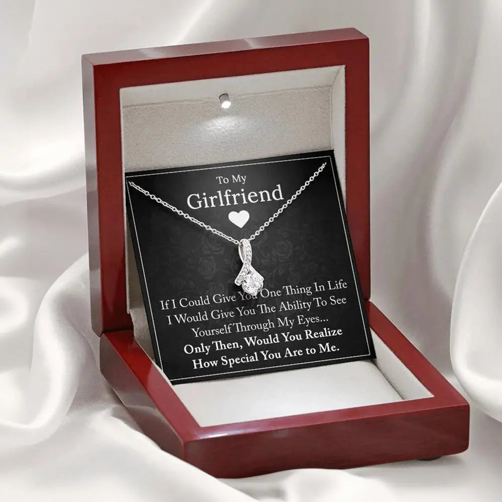Romantic Gift Necklace with Natural Energy Stones - Gems Ritual