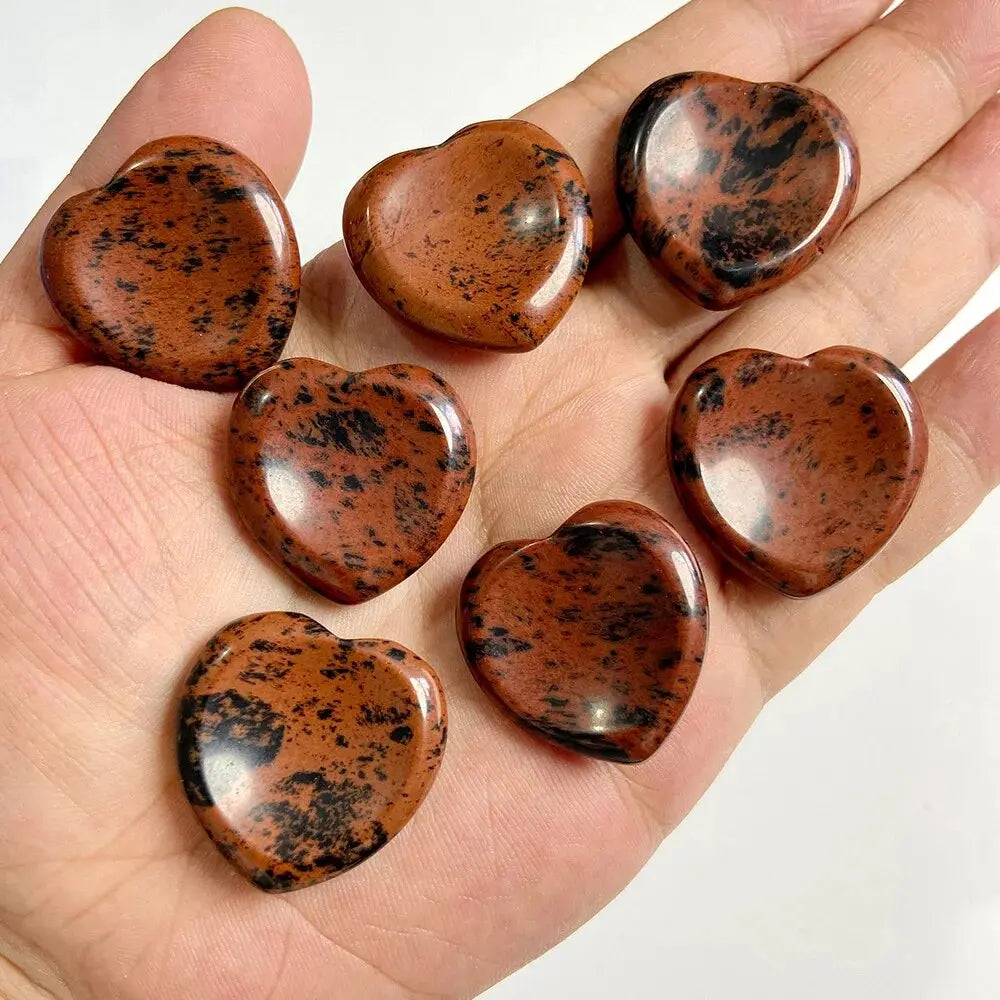 Heart Hand Stone Massage Set – Relaxation in Your Palm - Gems Ritual