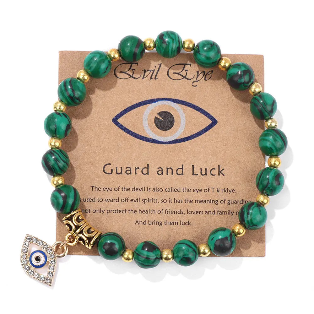 Unisex Agate Bead Bracelet – Elegance with a Touch of Energy - Gems Ritual