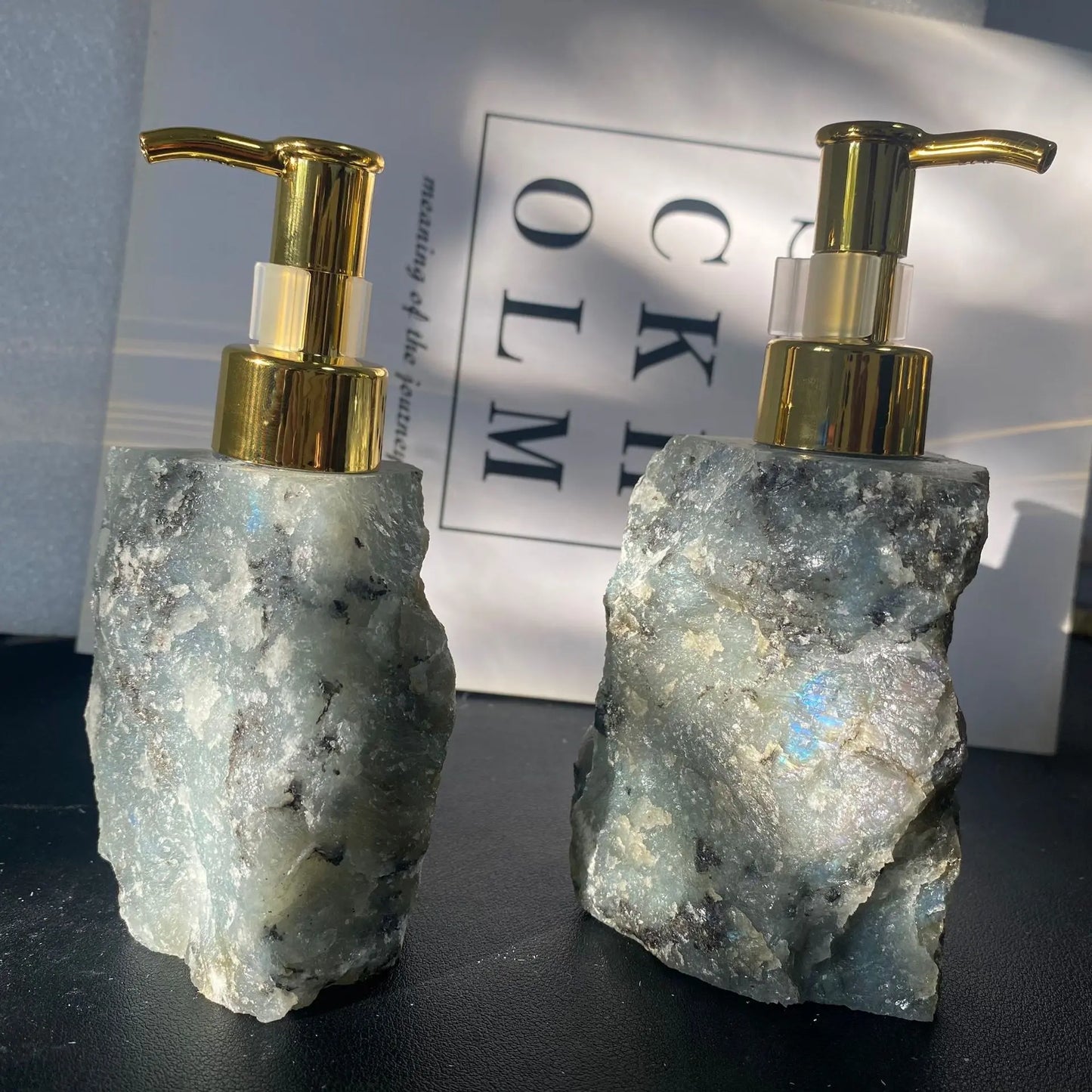 Transform Your Space with a Genuine Crystal Stone Dispenser - Gems Ritual
