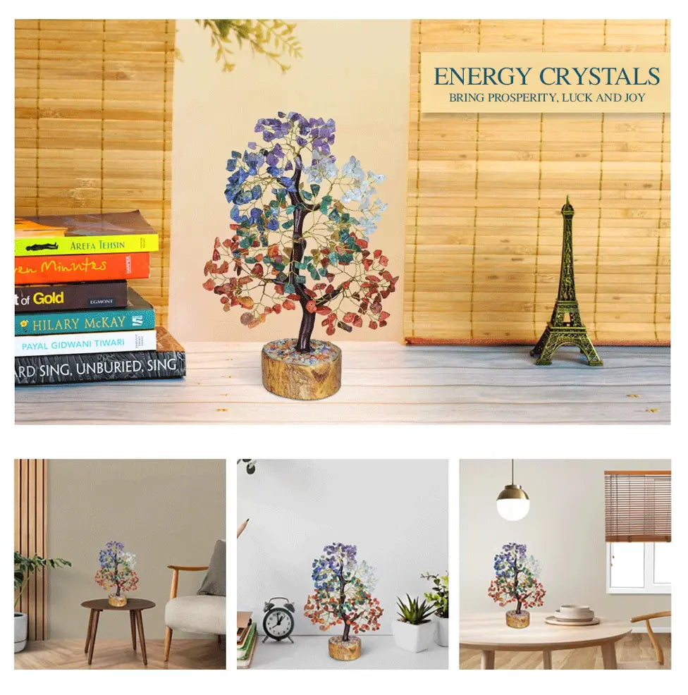 Tree of Life Crystal Decor – Energy & Elegance for Your Space - Gems Ritual