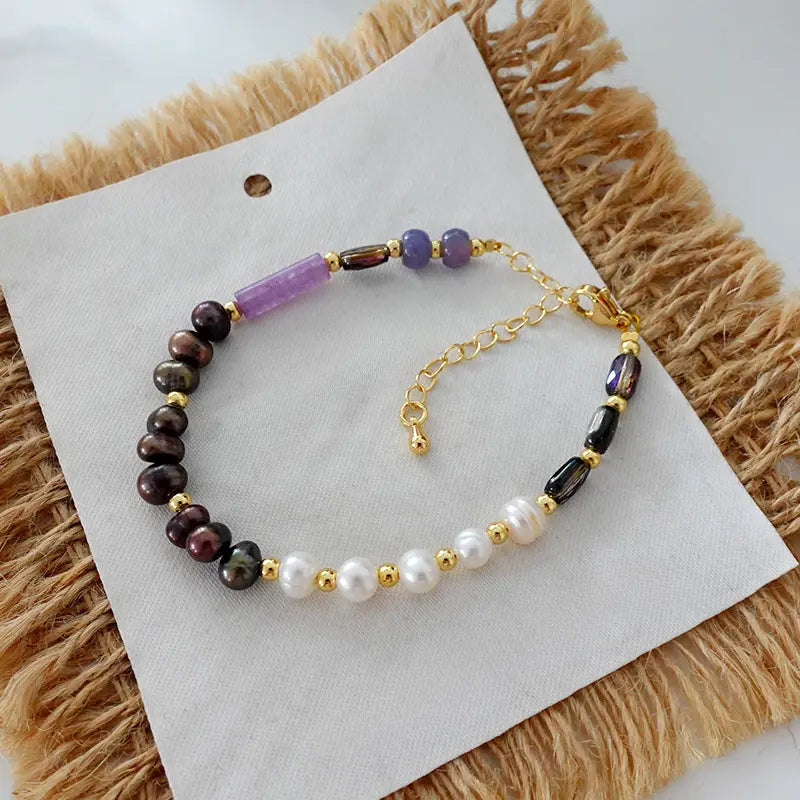 Bohemian Gemstone & Pearl Necklace – A Unique Blend of Color, Energy, and Style Gems Ritual