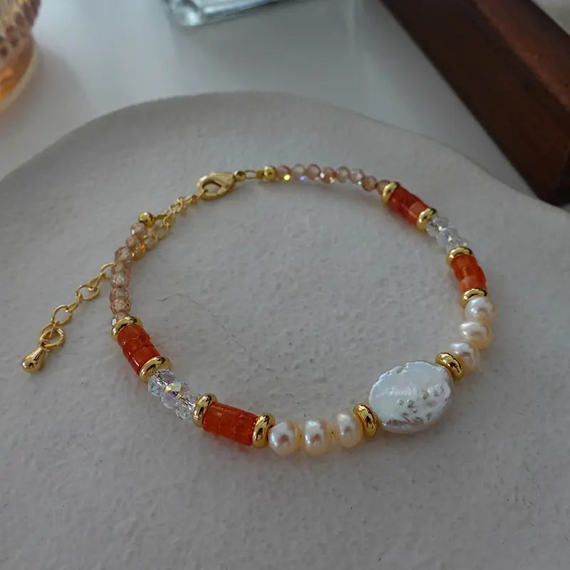 Bohemian Gemstone & Pearl Necklace – A Unique Blend of Color, Energy, and Style Gems Ritual
