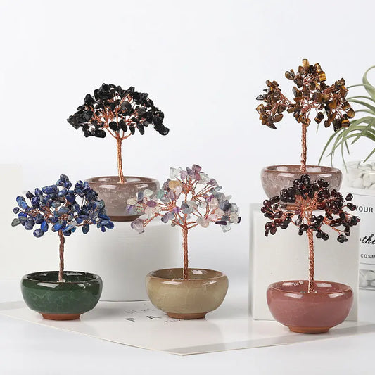 Crystal Energy Tree of Life – A Symbol of Growth and Harmony Gems Ritual