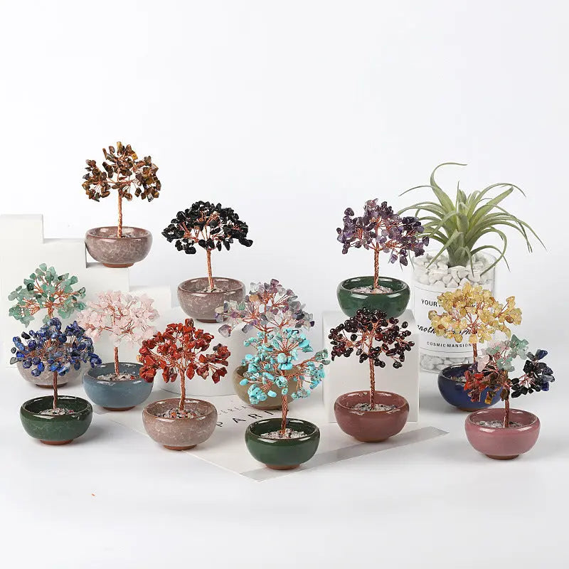 Crystal Energy Tree of Life – A Symbol of Growth and Harmony Gems Ritual