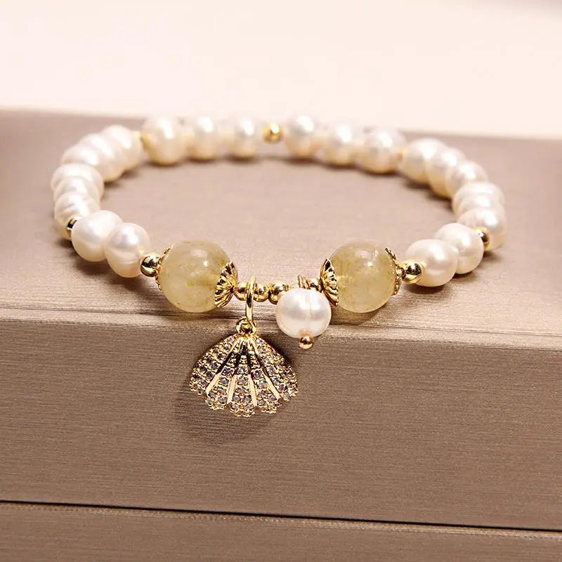 Natural Freshwater Pearl Bracelet – Classic Chic Gems Ritual