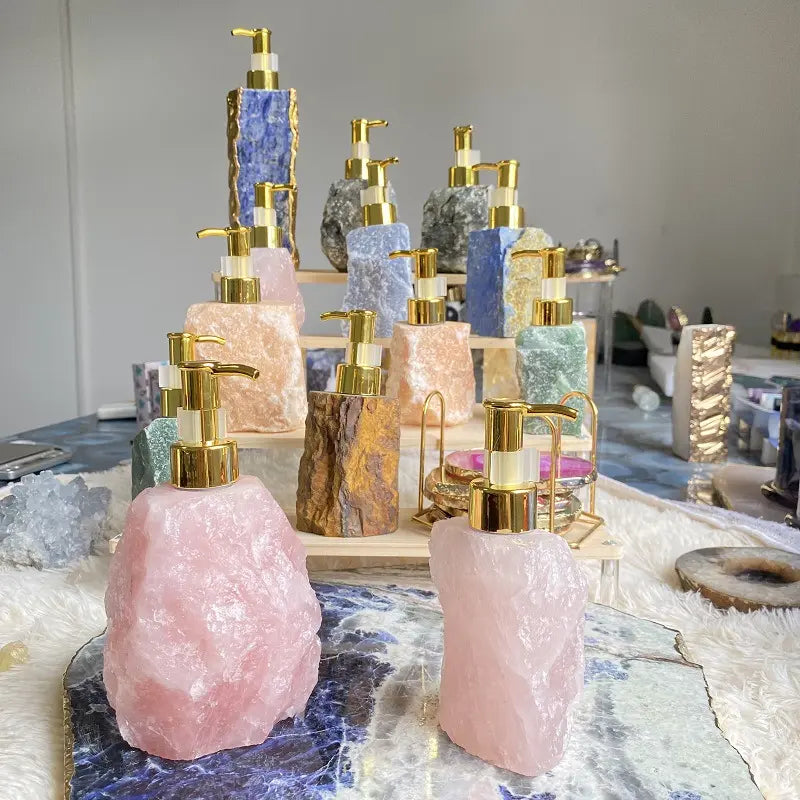 Transform Your Space with a Genuine Crystal Stone Dispenser - Gems Ritual