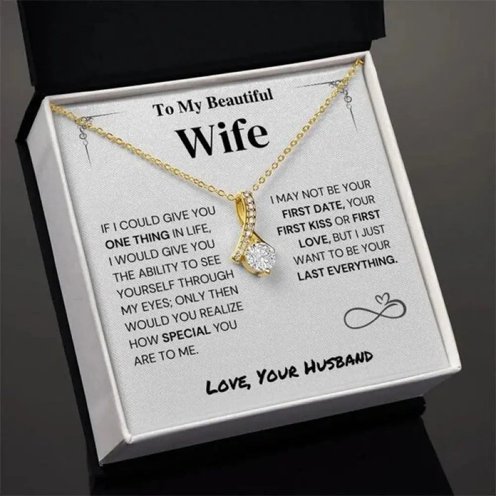Romantic Gift Necklace with Natural Energy Stones - Gems Ritual