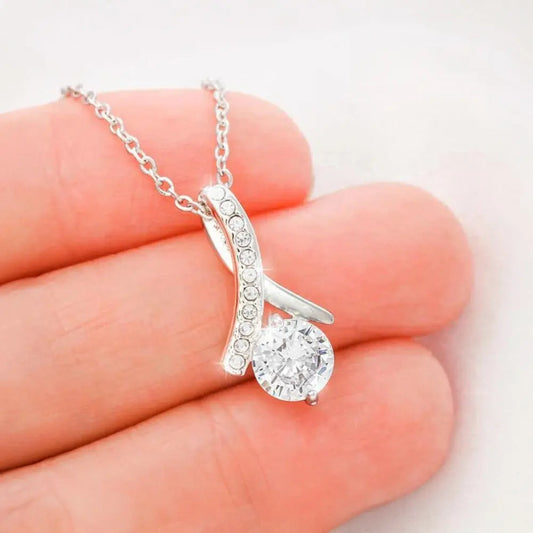 Romantic Gift Necklace with Natural Energy Stones - Gems Ritual