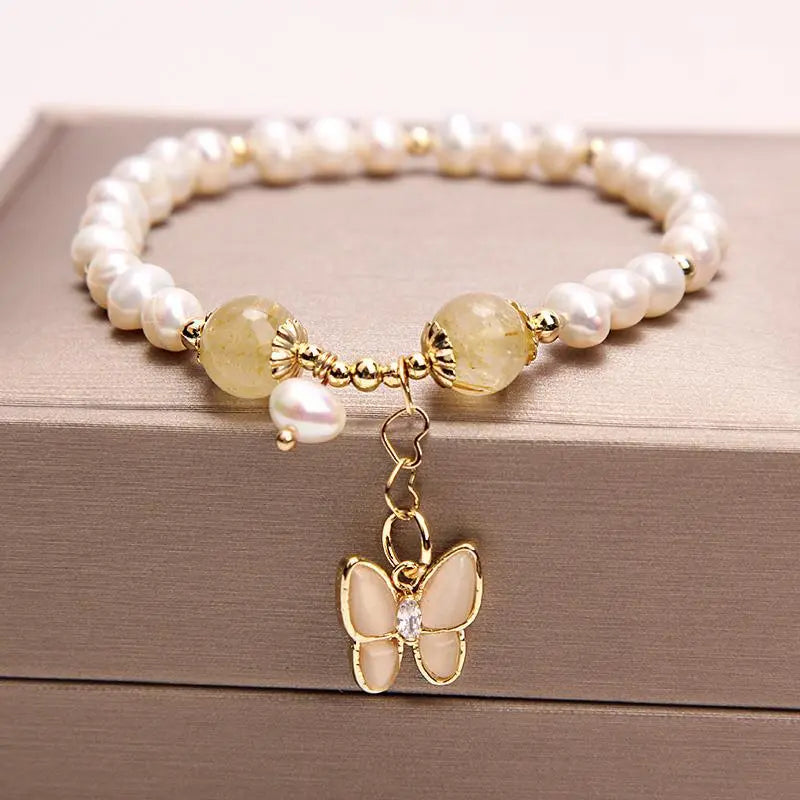Natural Freshwater Pearl Bracelet – Classic Chic Gems Ritual