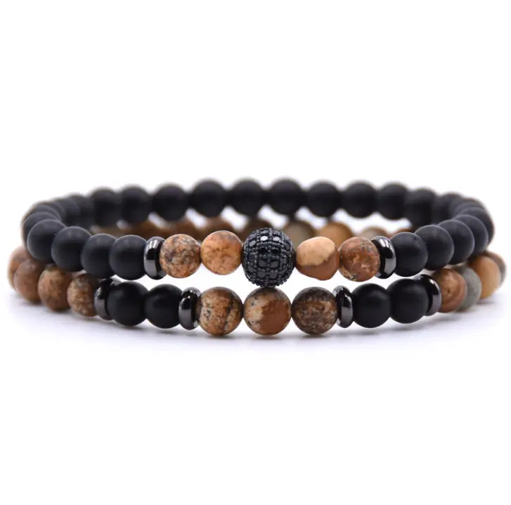 Zircon Stone Beaded Bracelet – Elegant Wristwear for Every Occasion Gems Ritual