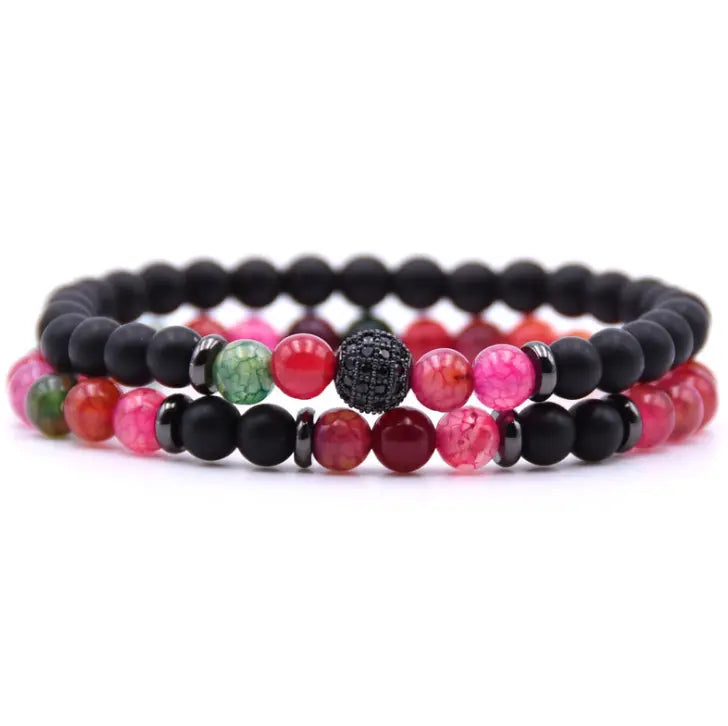 Zircon Stone Beaded Bracelet – Elegant Wristwear for Every Occasion Gems Ritual
