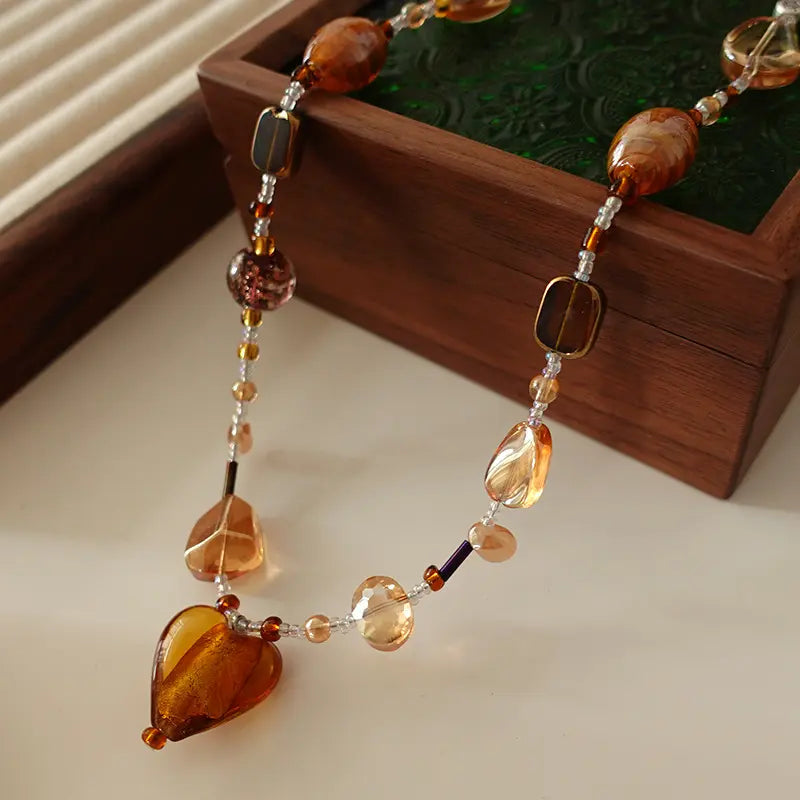 Bohemian Gemstone & Pearl Necklace – A Unique Blend of Color, Energy, and Style Gems Ritual