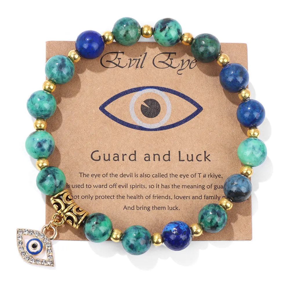 Unisex Agate Bead Bracelet – Elegance with a Touch of Energy - Gems Ritual