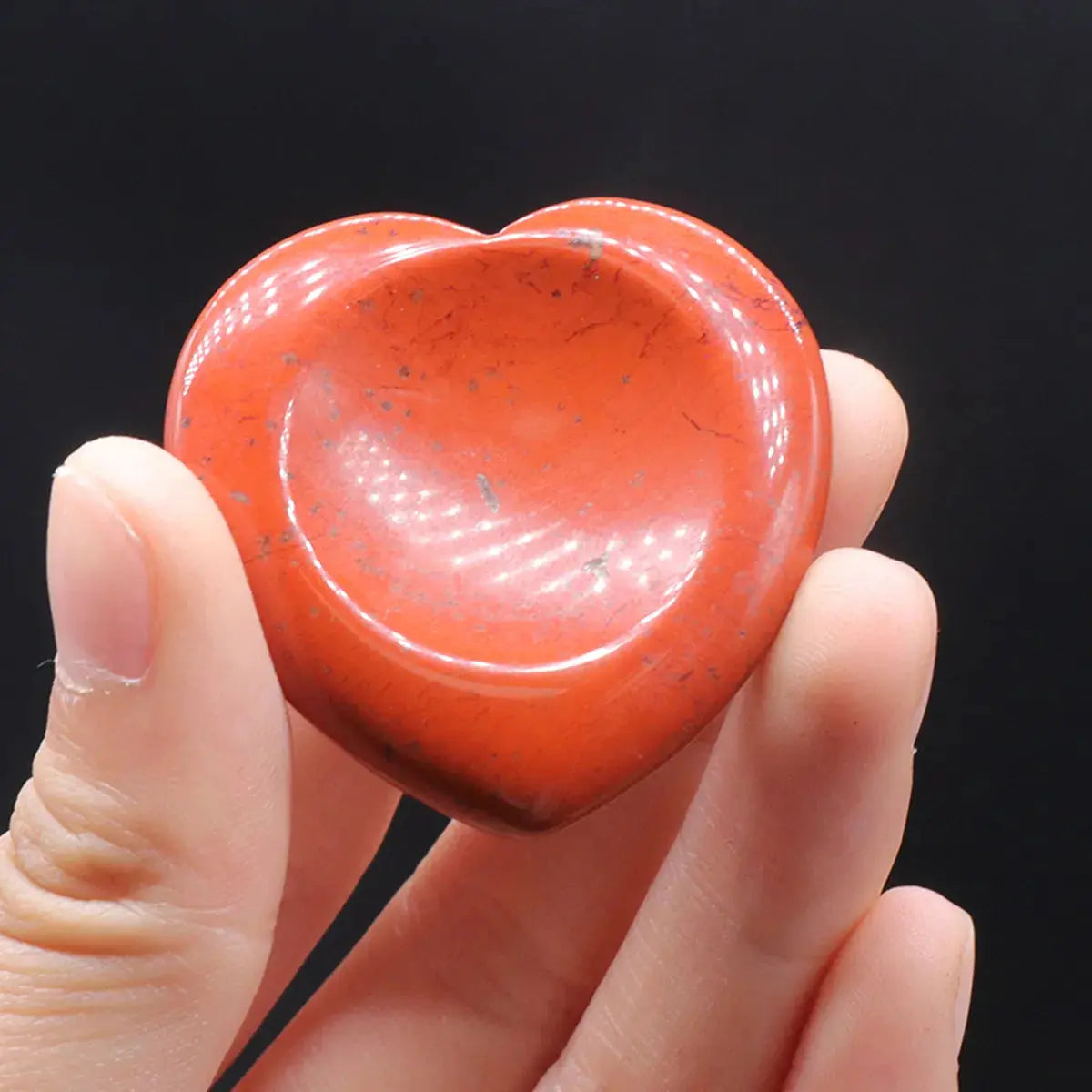 Natural Crystal Heart Stone – Pocket-Sized Energy Healing Gems Ritual