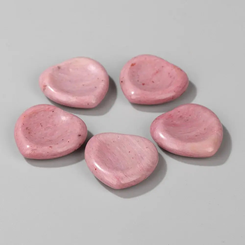 Heart Hand Stone Massage Set – Relaxation in Your Palm - Gems Ritual
