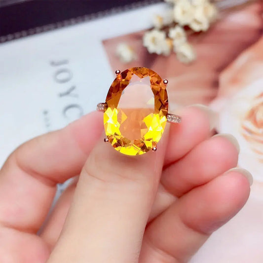 Natural Citrine Jewelry Set – A Touch of Golden Glow - Gems Ritual