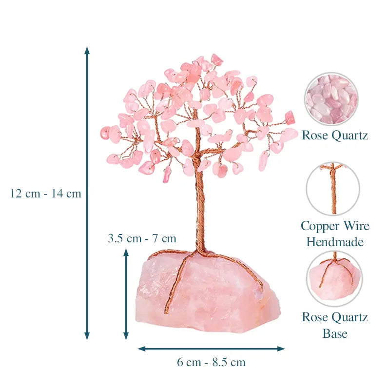 Crystal Energy Tree – Attract Wealth, Peace & Positivity - Gems Ritual