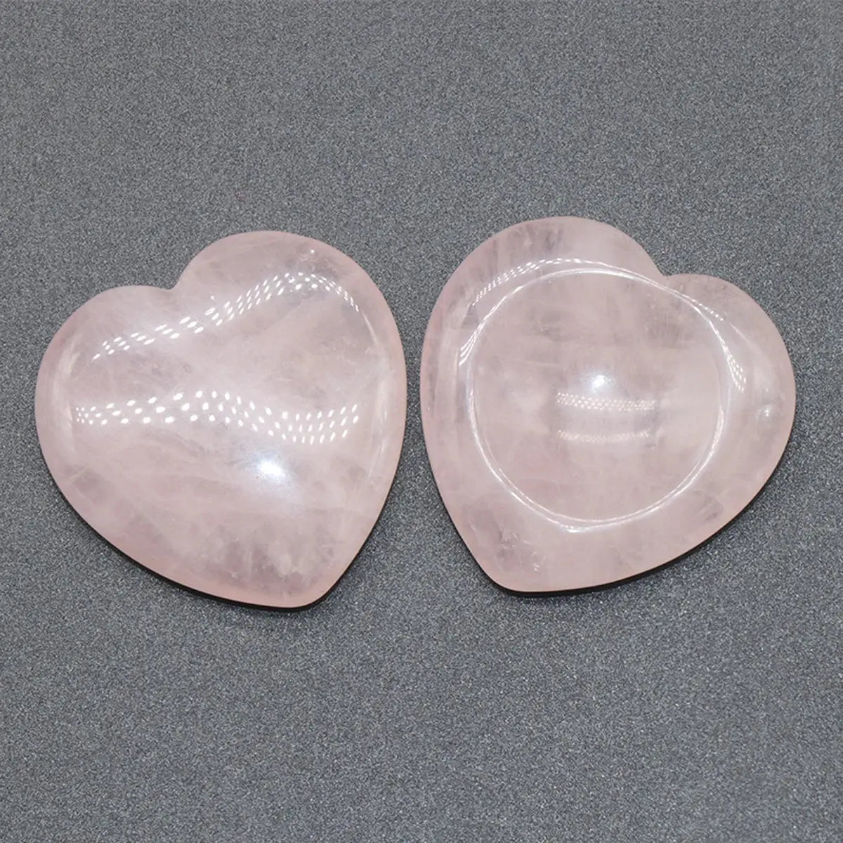 Natural Crystal Heart Stone – Pocket-Sized Energy Healing Gems Ritual