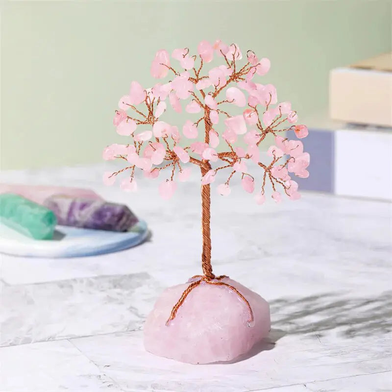 Crystal Energy Tree – Attract Wealth, Peace & Positivity - Gems Ritual