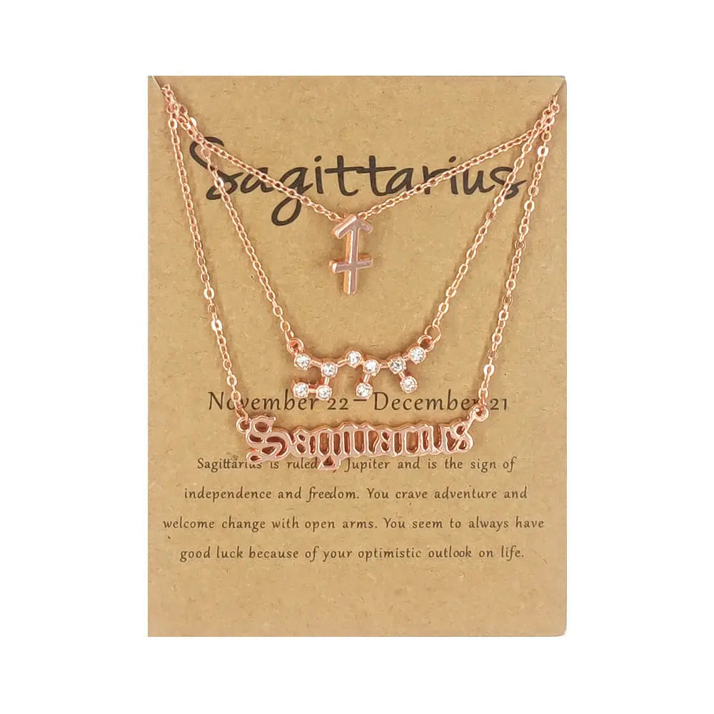 Birthstone Necklaces – Modern Design with Astrological Charms - Gems Ritual